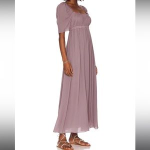 Revolve Anna Nata Dress in Dusty Lilac